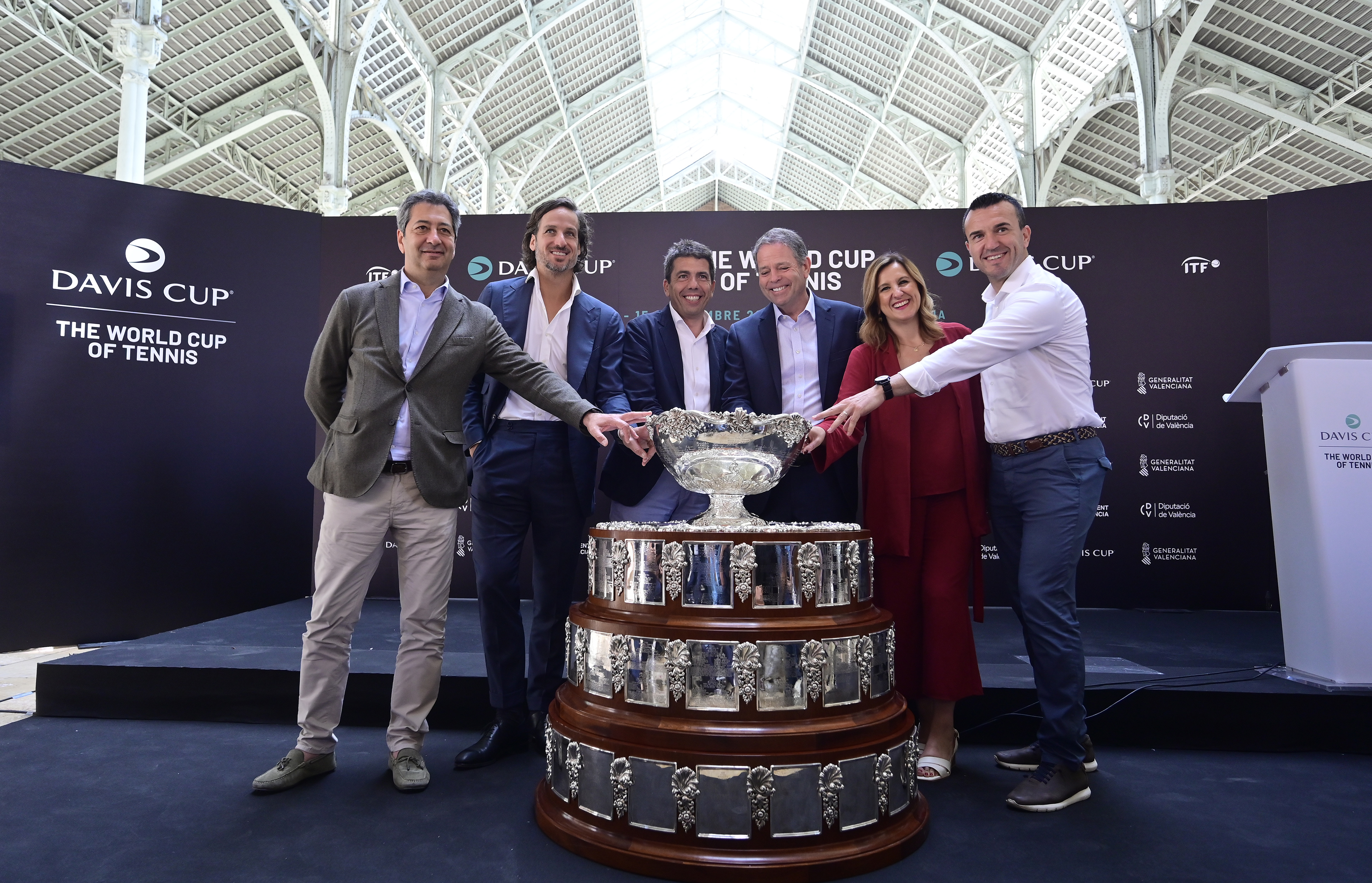 Valencia presenta una nueva edición de la Copa Davis.