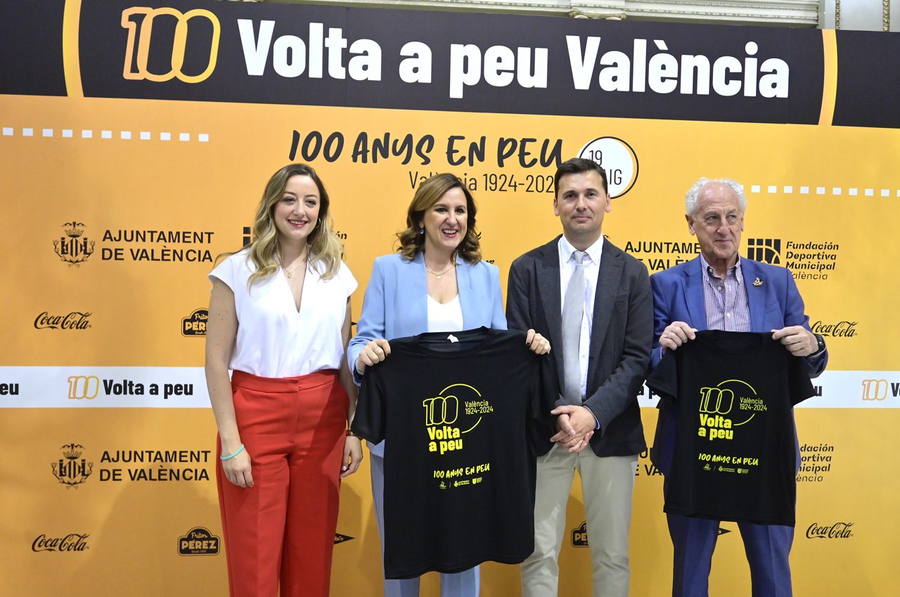 Valencia celebra este domingo el primer centenario de la Volta a Peu con una convocatoria que reunirá a más de 8.000 corredores