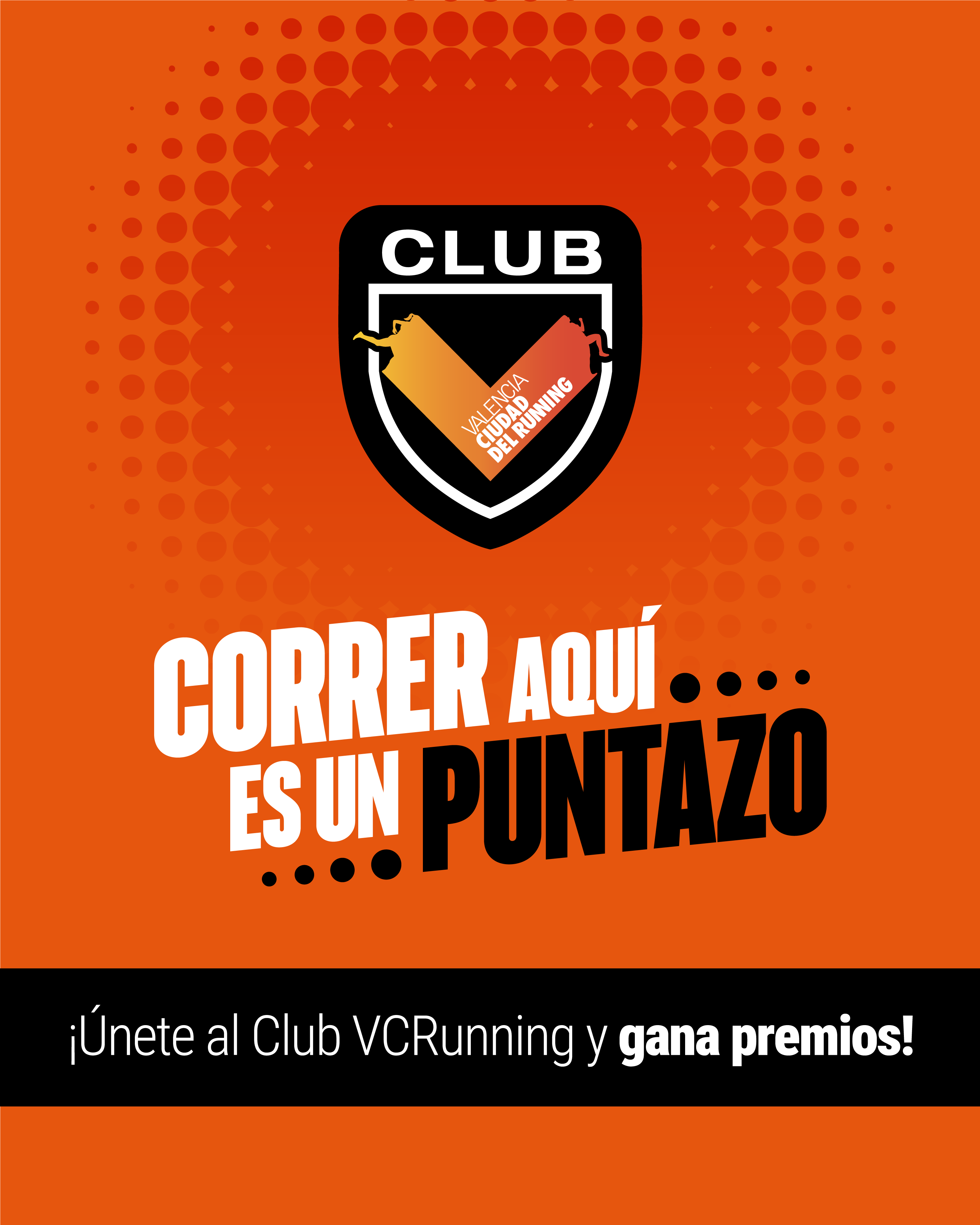 El registre en el Club VCRunning és gratuït a través de la pàgina web https://club.valenciaciudaddelrunning.com/.