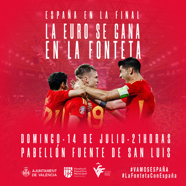 La Fonteta abrirá sus puertas para vibrar con la Selección Española en la final de la Eurocopa de fútbol