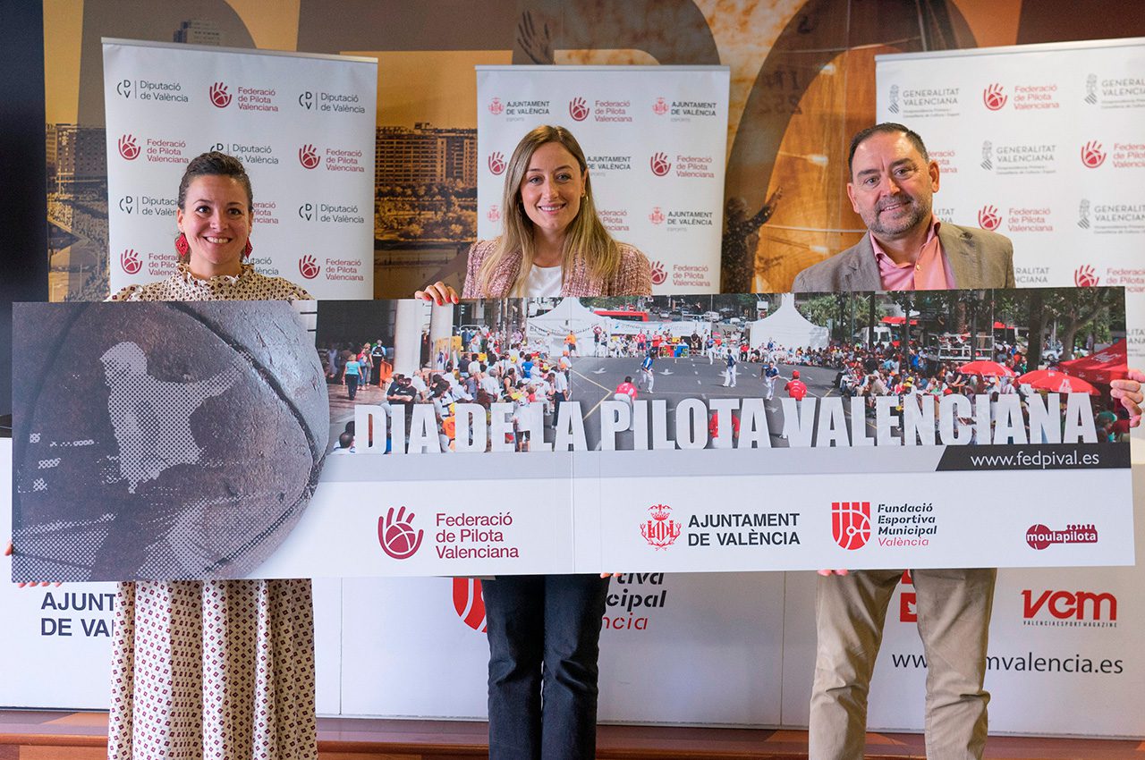 València celebra el seu esport tradicional amb el 33 Dia de la Pilota Valenciana