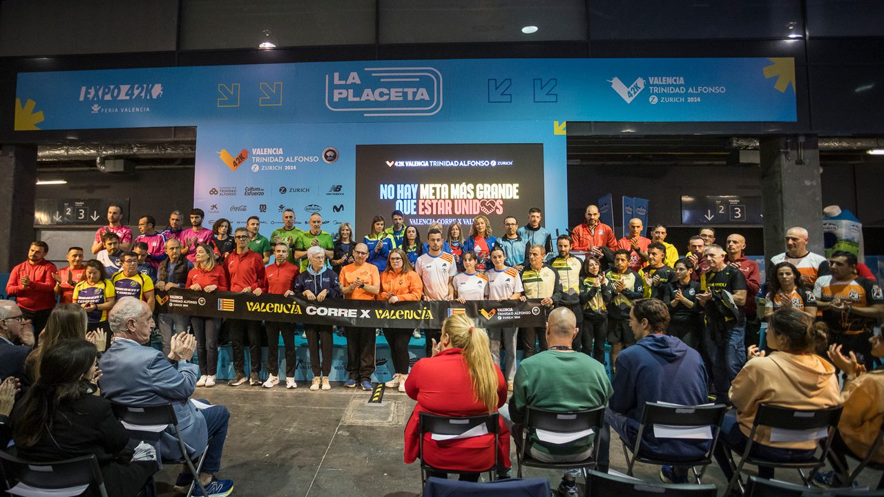 Durante el acto se realizó un emotivo homenaje a los clubes de las localidades afectadas por la dana en una edición marcada por la solidaridad