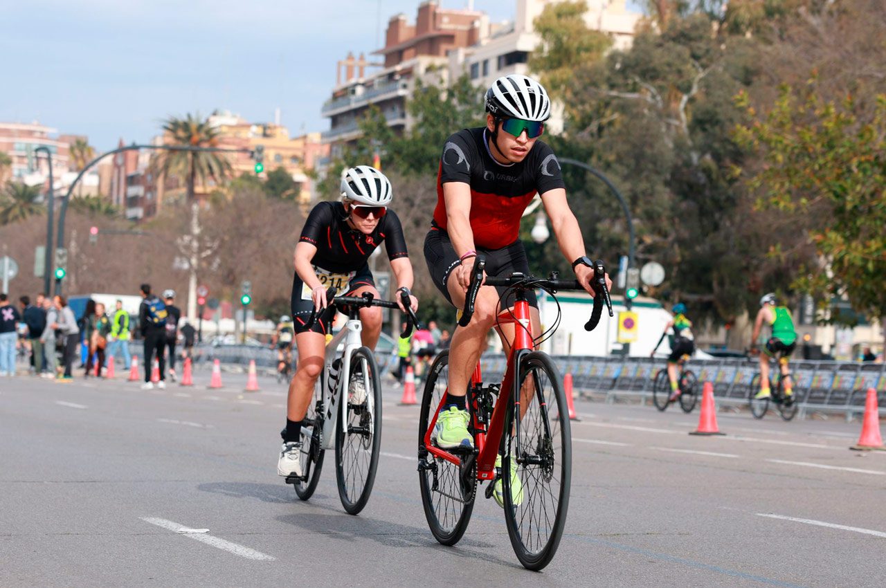 València consolida el Paseo de la Alameda como circuito de duatlón