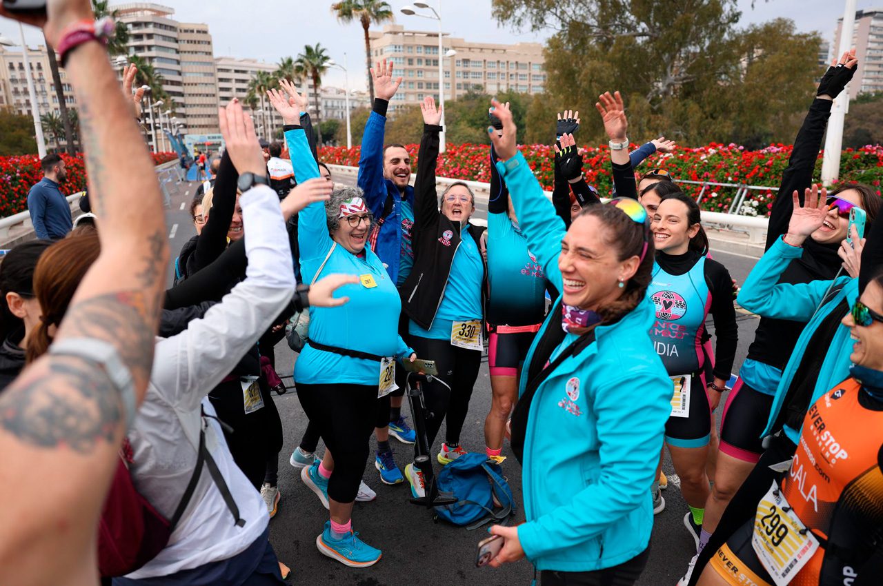 El Duatlón Valencia reúne a más de 2.000 personas en el corazón de la ciudad